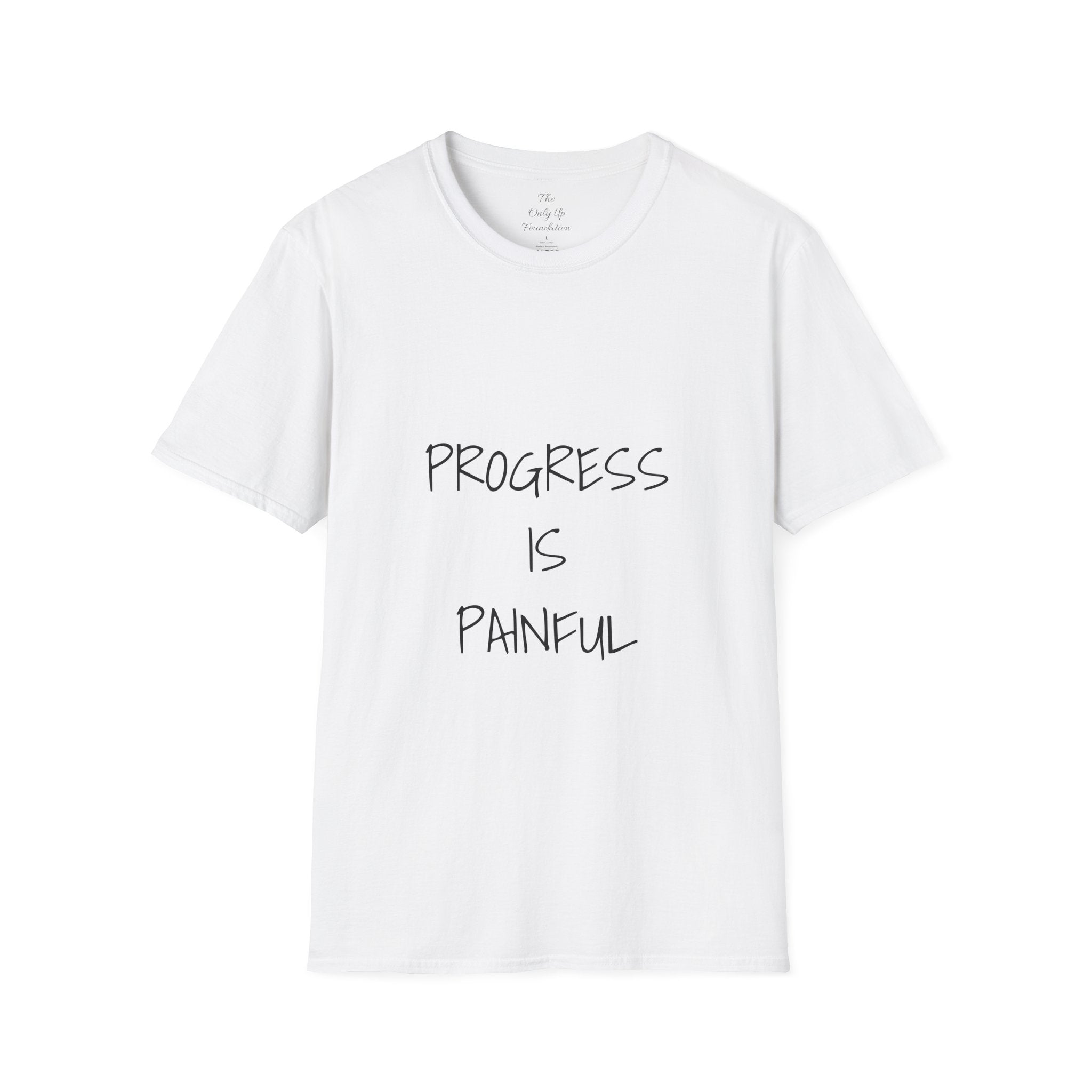 Progress Is Painful Motivational T-Shirt — Humble Growth Quote