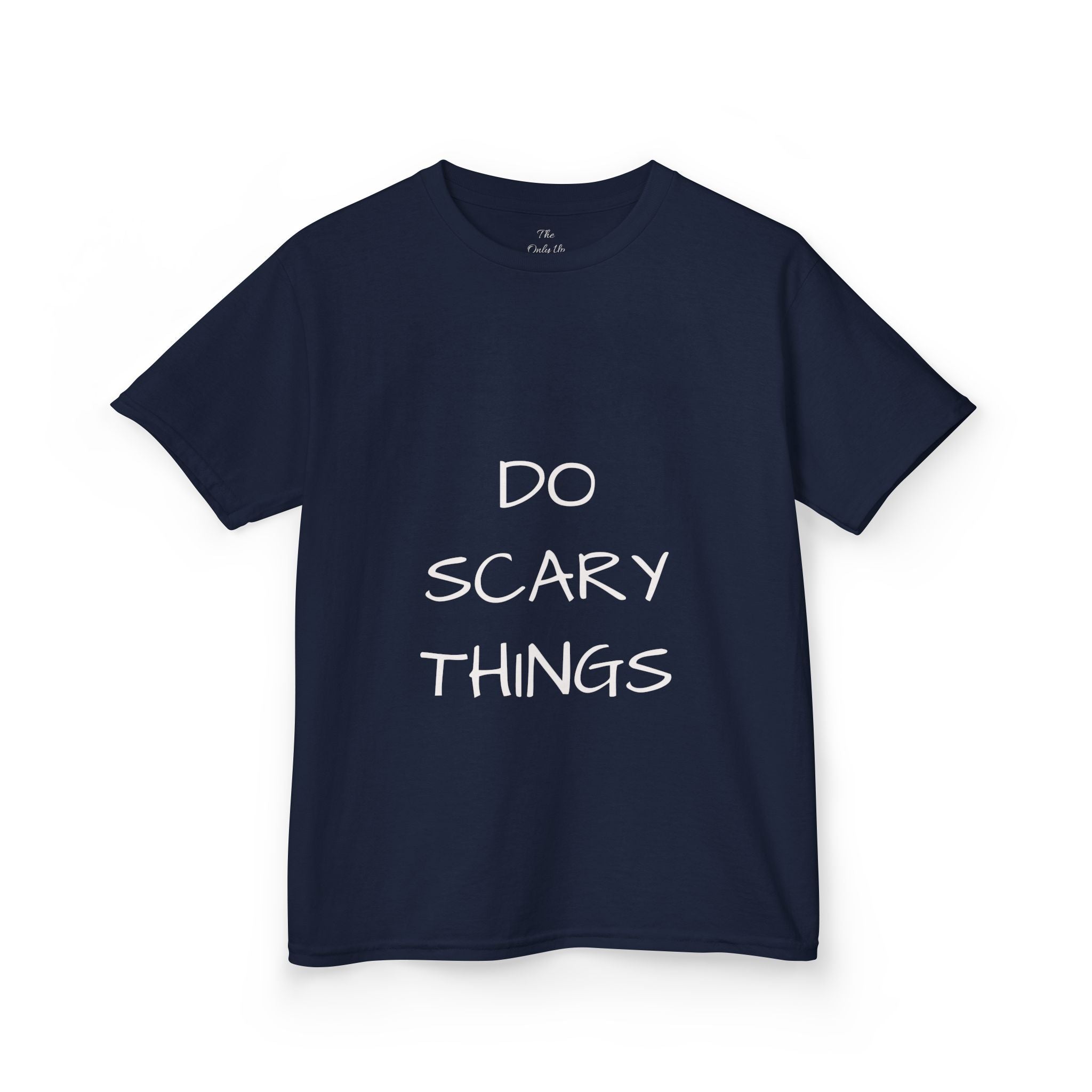 Do Scary Things Kids T-Shirt — Motivational Brave Kids Tee