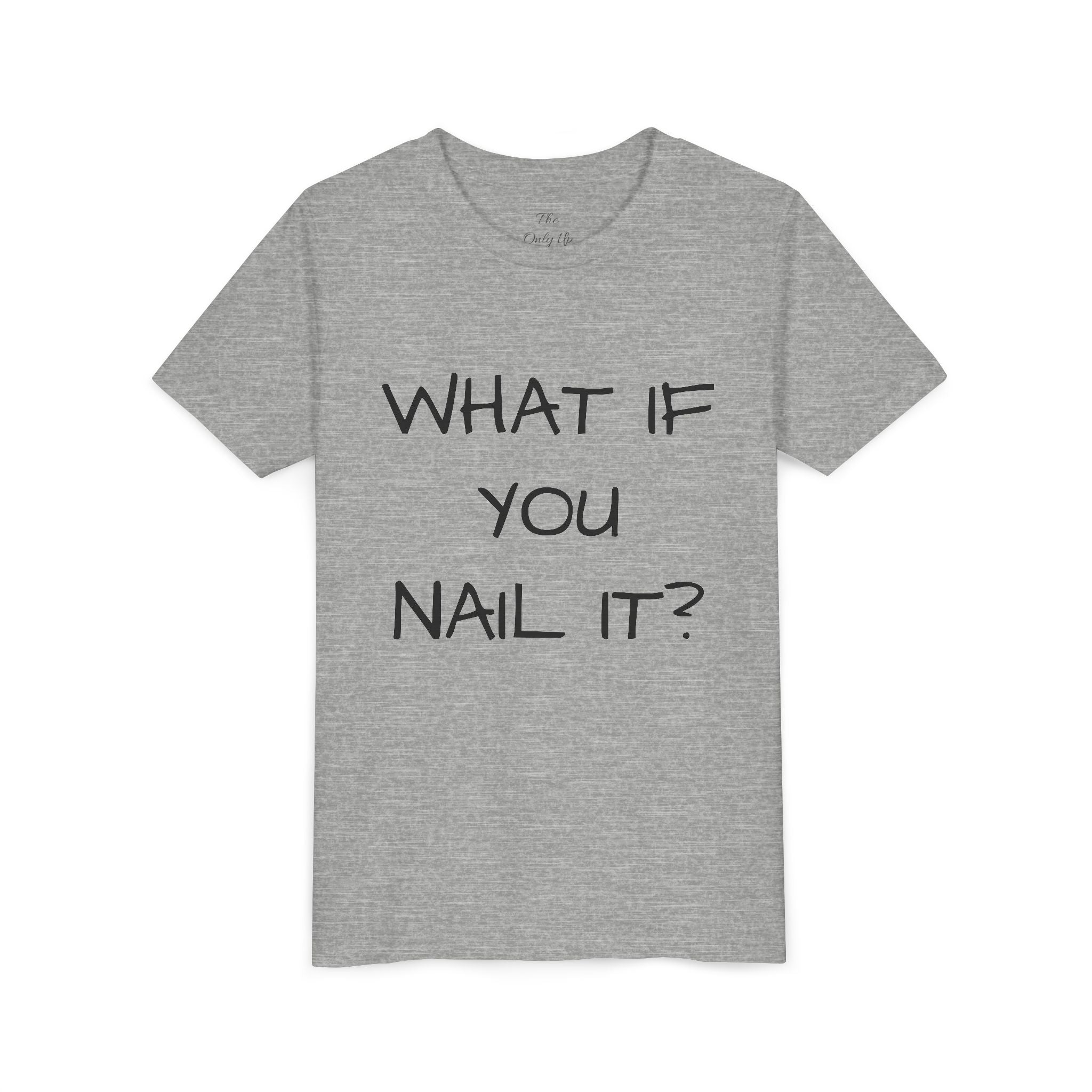 Motivational Funny Kids T-Shirt — Inspiring Youth Short Sleeve Tee