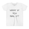 Motivational Funny Kids T-Shirt — Inspiring Youth Short Sleeve Tee